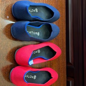 Rothy’s round toe shoes